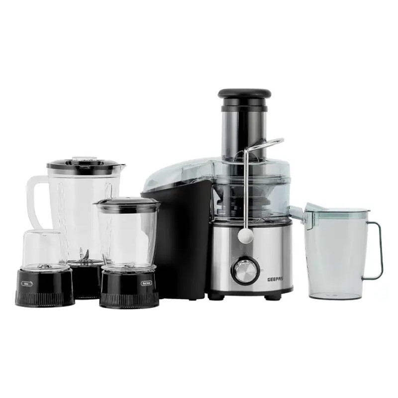 Geepas 800W 4-in-1 Heavy Duty Blender & Juice Extractor System