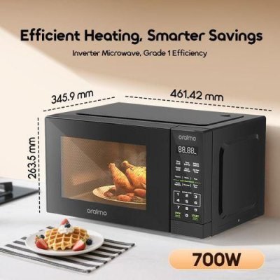 Oraimo InfiWave Lite 23L Energy-Saving Touchscreen Microwave Oven