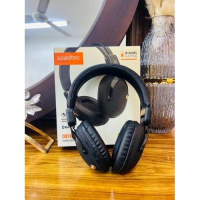 Porodo Soundtec Onyx Sonic Wireless Headphone - Black