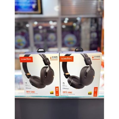 Porodo Soundtec Onyx Sonic Wireless Headphone - Black