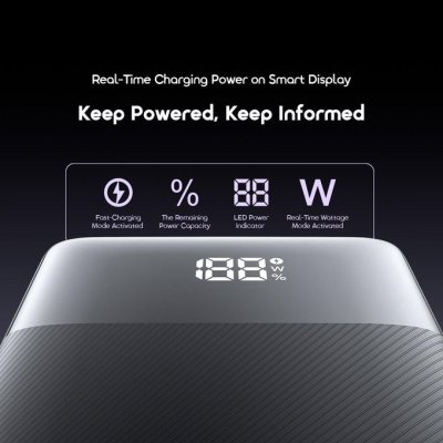 Oraimo PowerNova Q21 Power Bank 20000mAh 22.5W Fast Charging Smart Digital Display