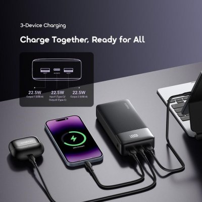 Oraimo PowerNova Q21 Power Bank 20000mAh 22.5W Fast Charging Smart Digital Display