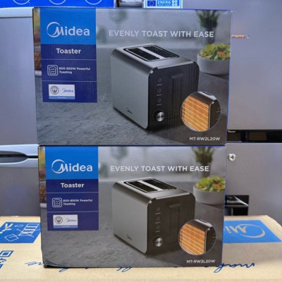 Midea Toaster 2 Slots 950W 7 Level Settings | MT-RW2L20W