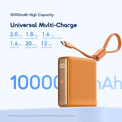 oraimo PowerNova L11 10000mAh 22.5W Power Bank