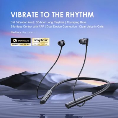 oraimo Necklace Lite Call Vibration Wireless Earphones