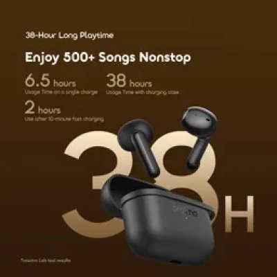 oraimo SpaceBuds Air 38 Hours Smart Finder True Wireless Earbuds